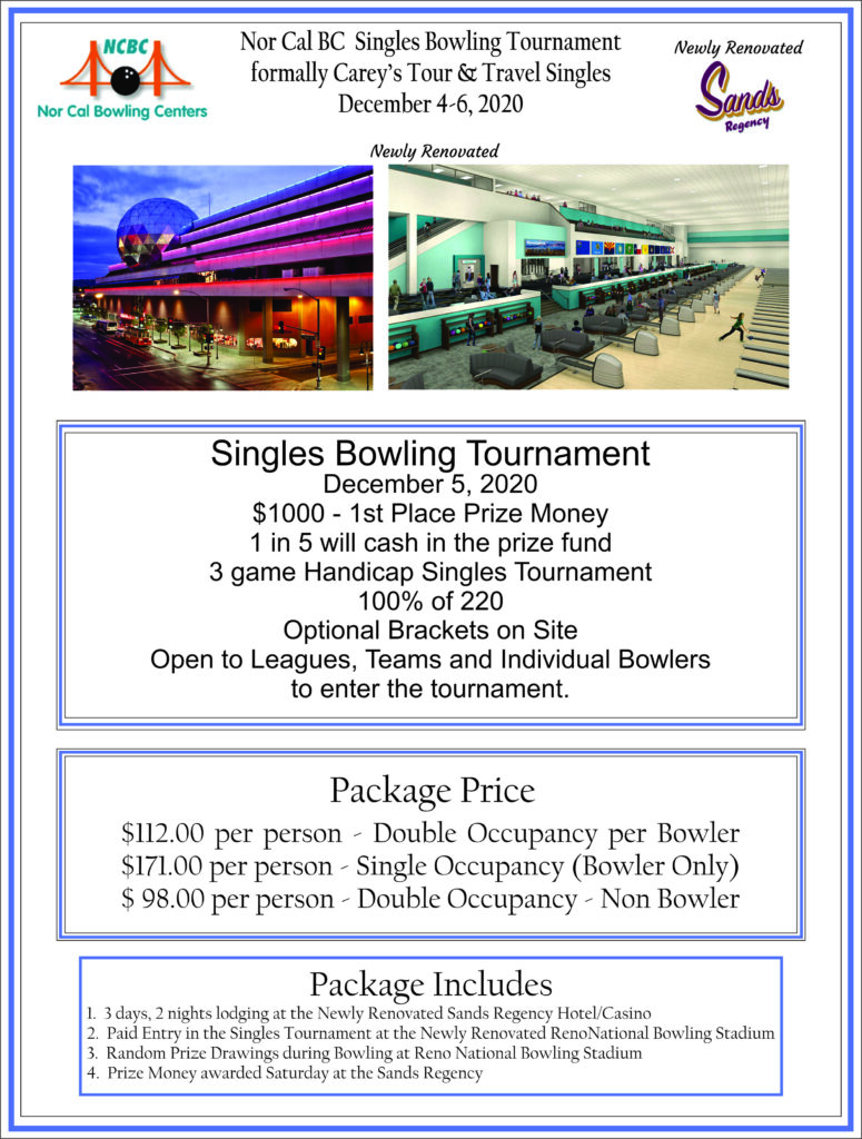 Nor Cal Singles Tournament North California Bowling